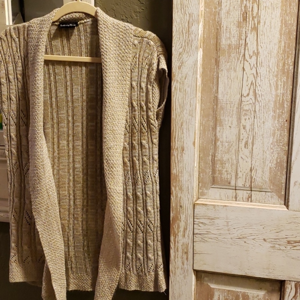 Sale! ♥️So soft tan cardigan NWOT